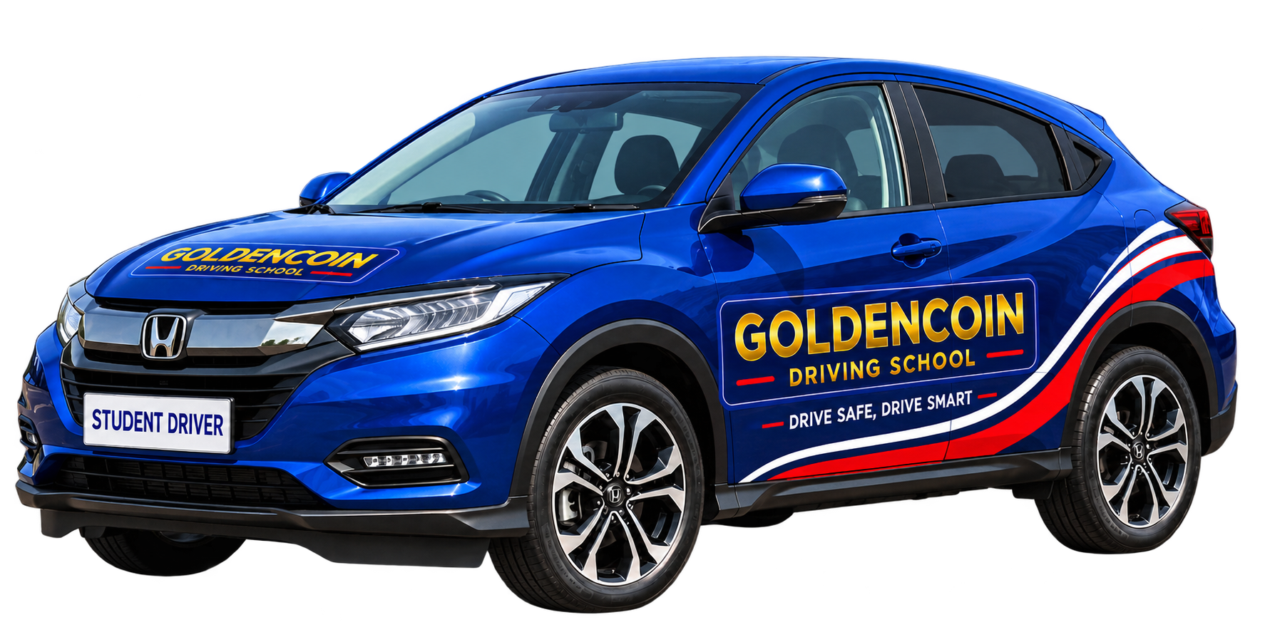 Professional Driving training vehicle