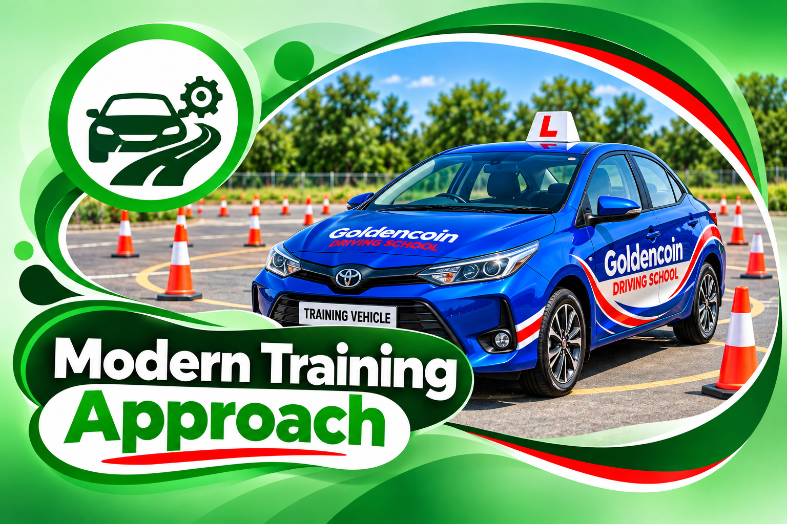 Modern Training Approach at Goldencoin Driving School